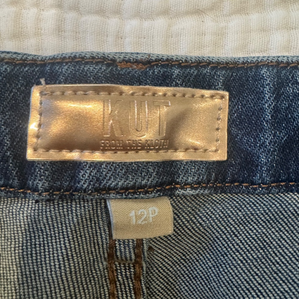 KUT FROM THE KLOTH Meg High Rise Fab Ab Wide Leg Pant/Jeans - Picture 2 of 4